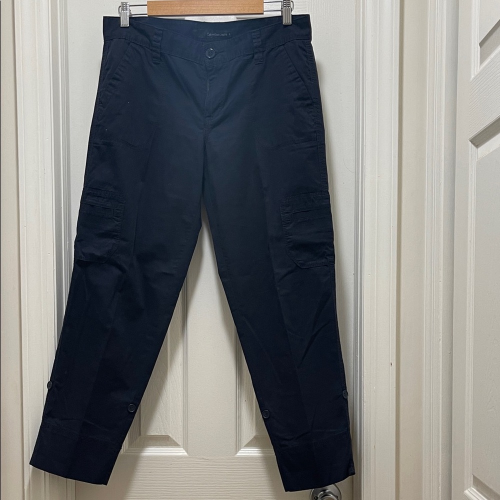 women Navy Cargo Pants